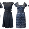 The short-sleeved dress