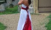 bride in dress